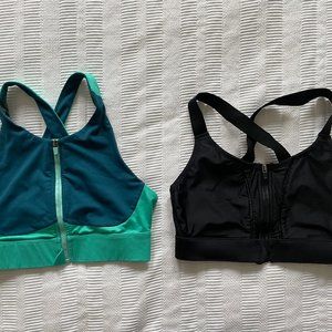 Lot of 2 Fabletics Sports Bras, Size S